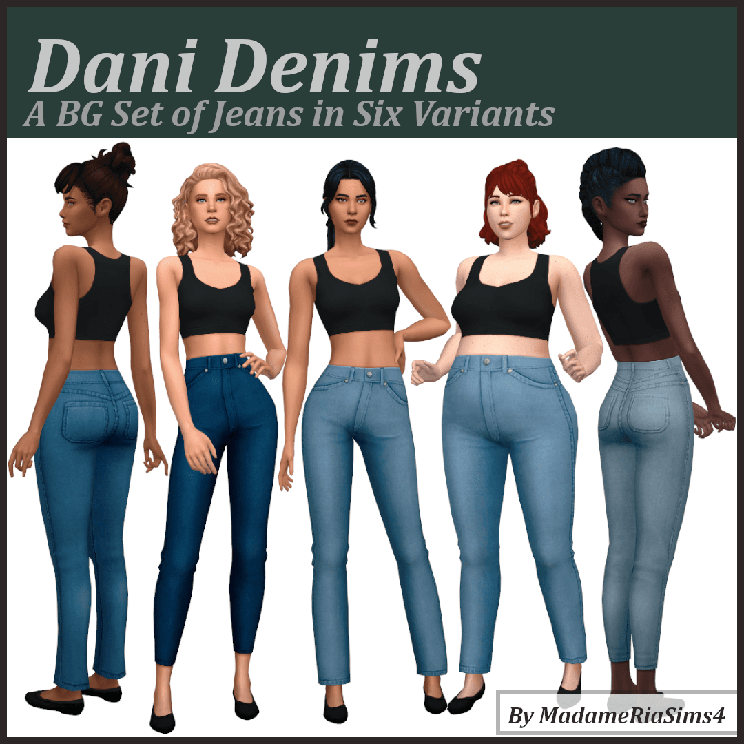 Скриншот мода Сет джинс Dani Denims